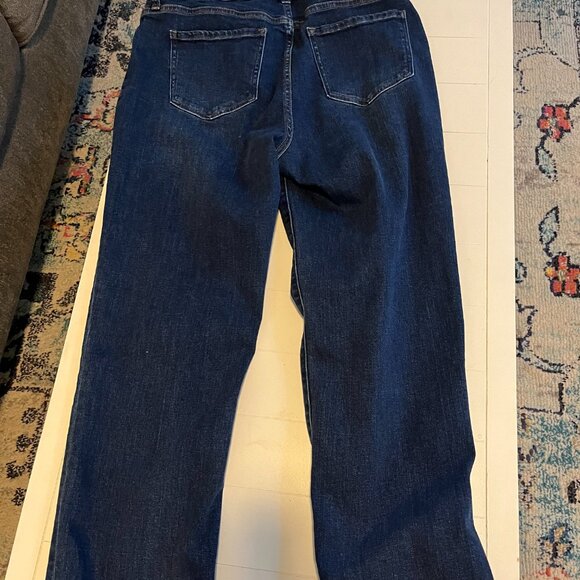 Quince Bella Stretch Straight Jeans  (worn twice) - Picture 2 of 3